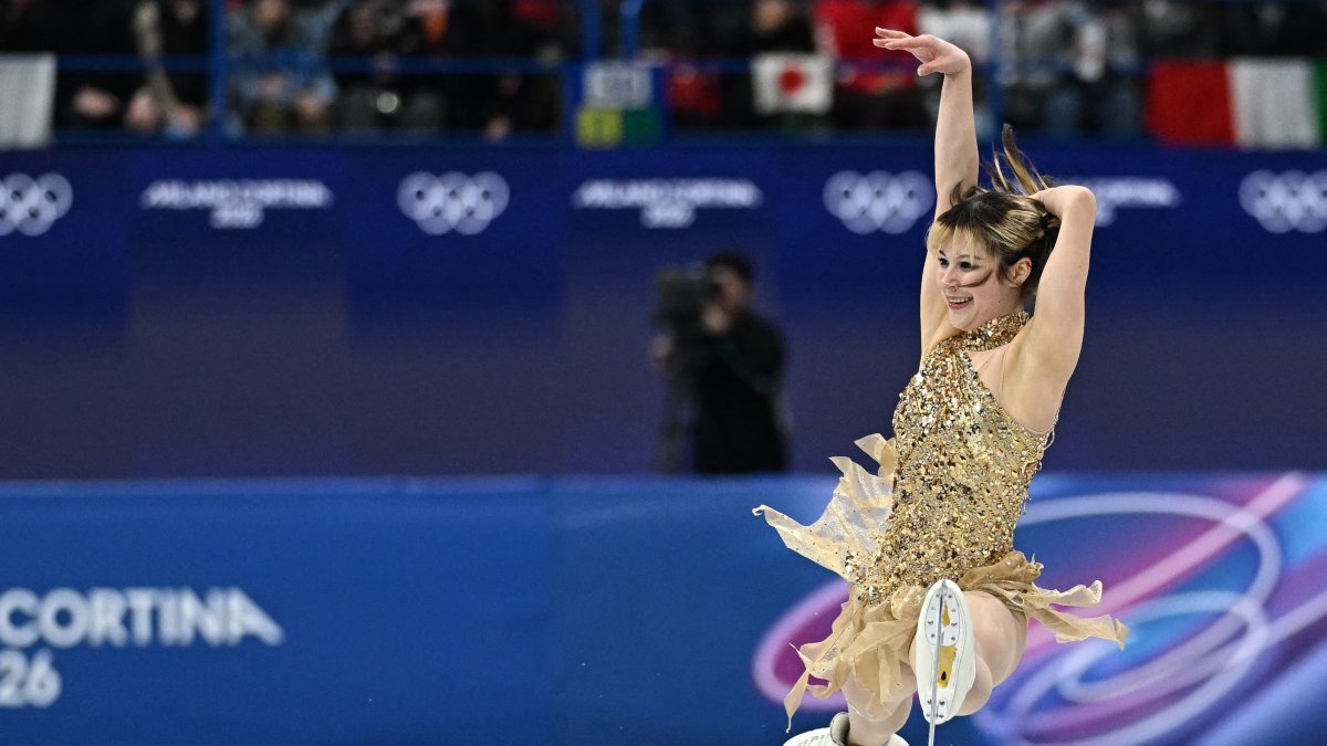 Alysa Liu, during her performance