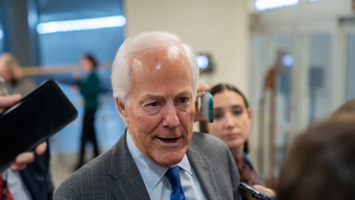 John Cornyn en Capitol Hill/ Allison Robbert