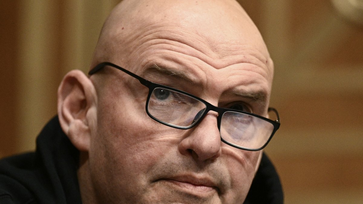 John Fetterman en Capitol Hil/ Brendan Smialowski