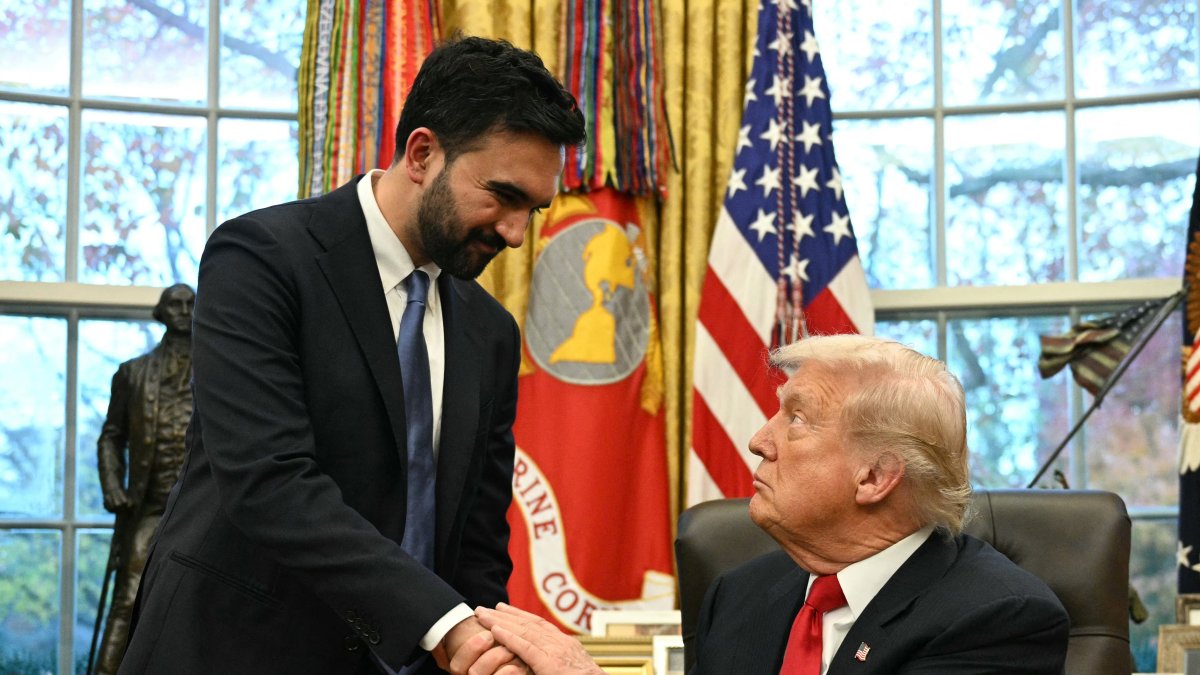Zohran Mamdani junto a Donald Trump en la Casa Blanca/ Jim Watson