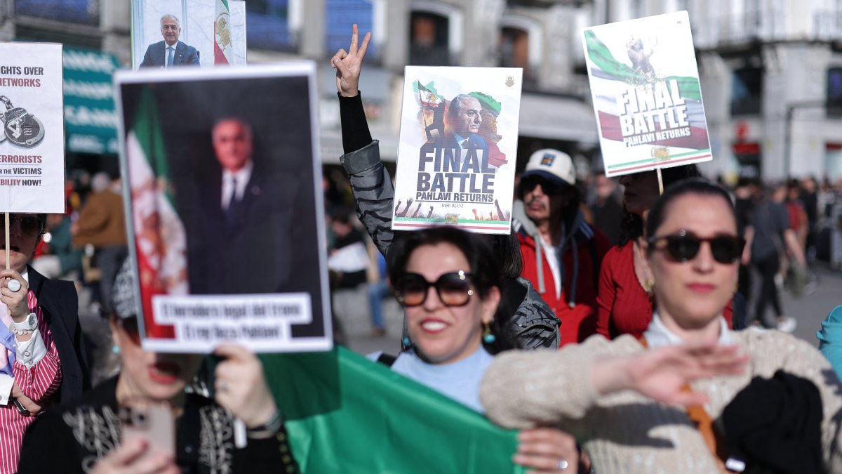 Protesta contra el régimen iraní/ Thomas Coex