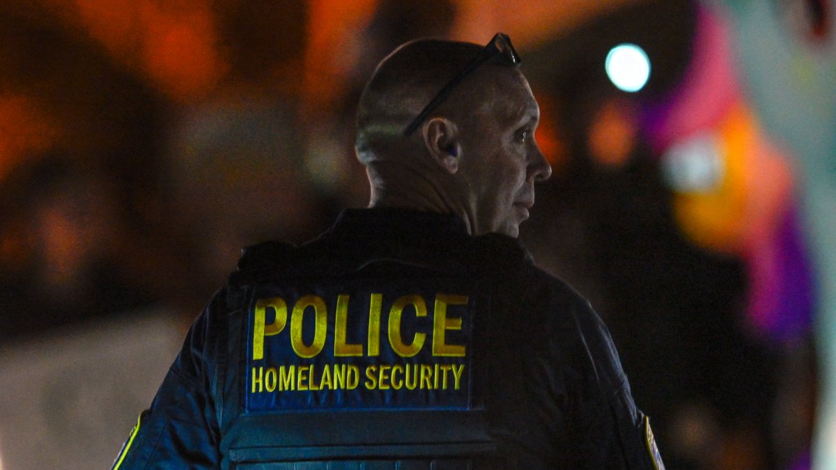 Un agente del Departamento de Seguridad Nacional. Imagen de archivo