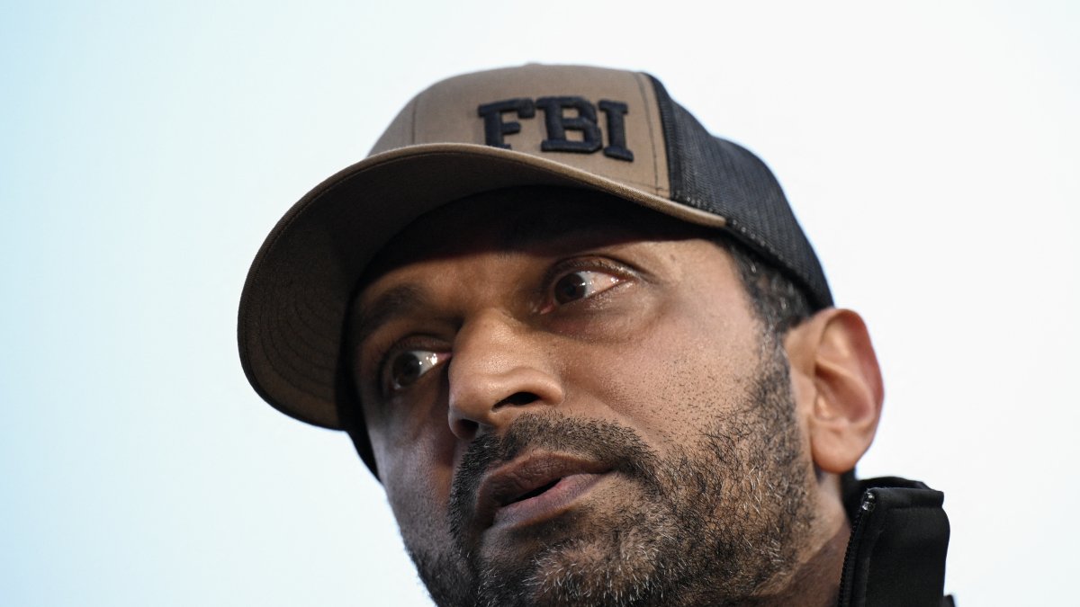 El director del FBI, Kash Patel, durante una comparecencia de prensa. Imagen de archivo