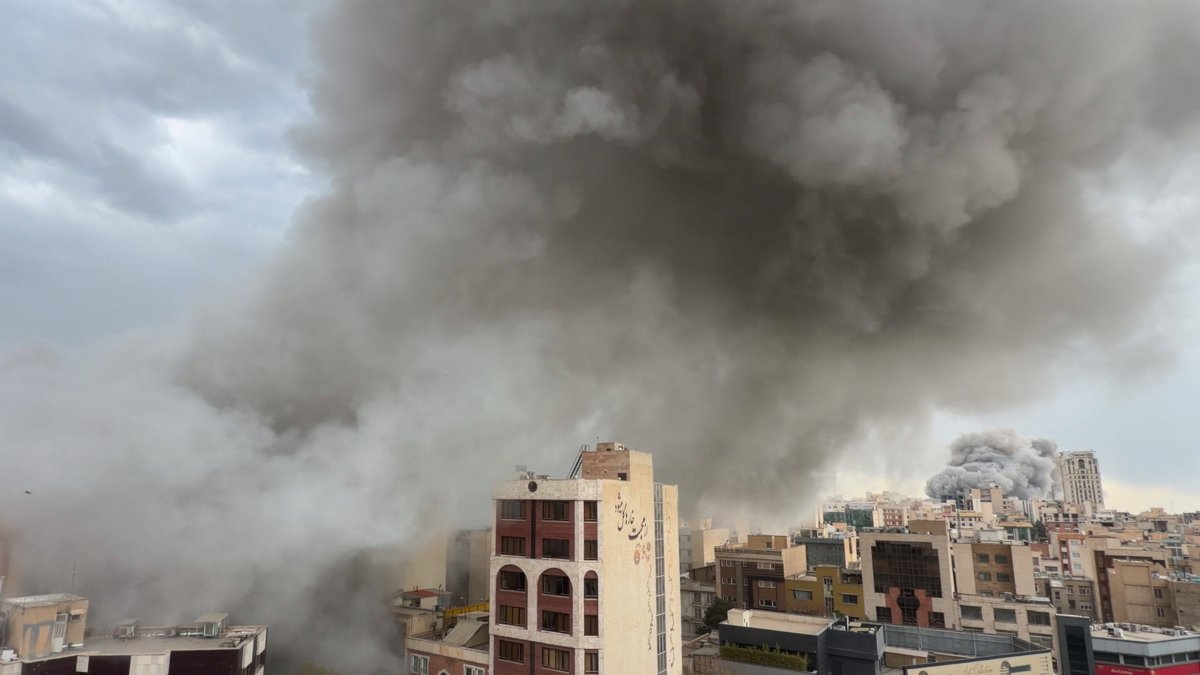 Ataque aéreo en Teherán