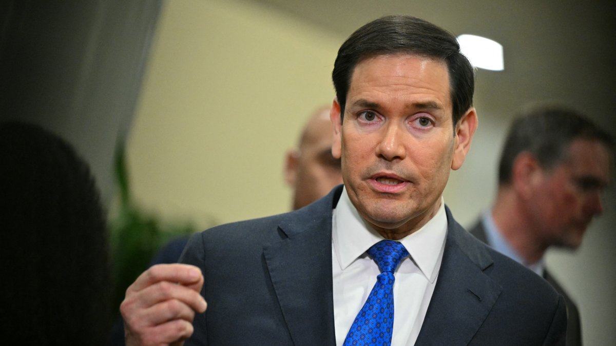 Marco Rubio on Capitol Hill/ Mandel Ngan.