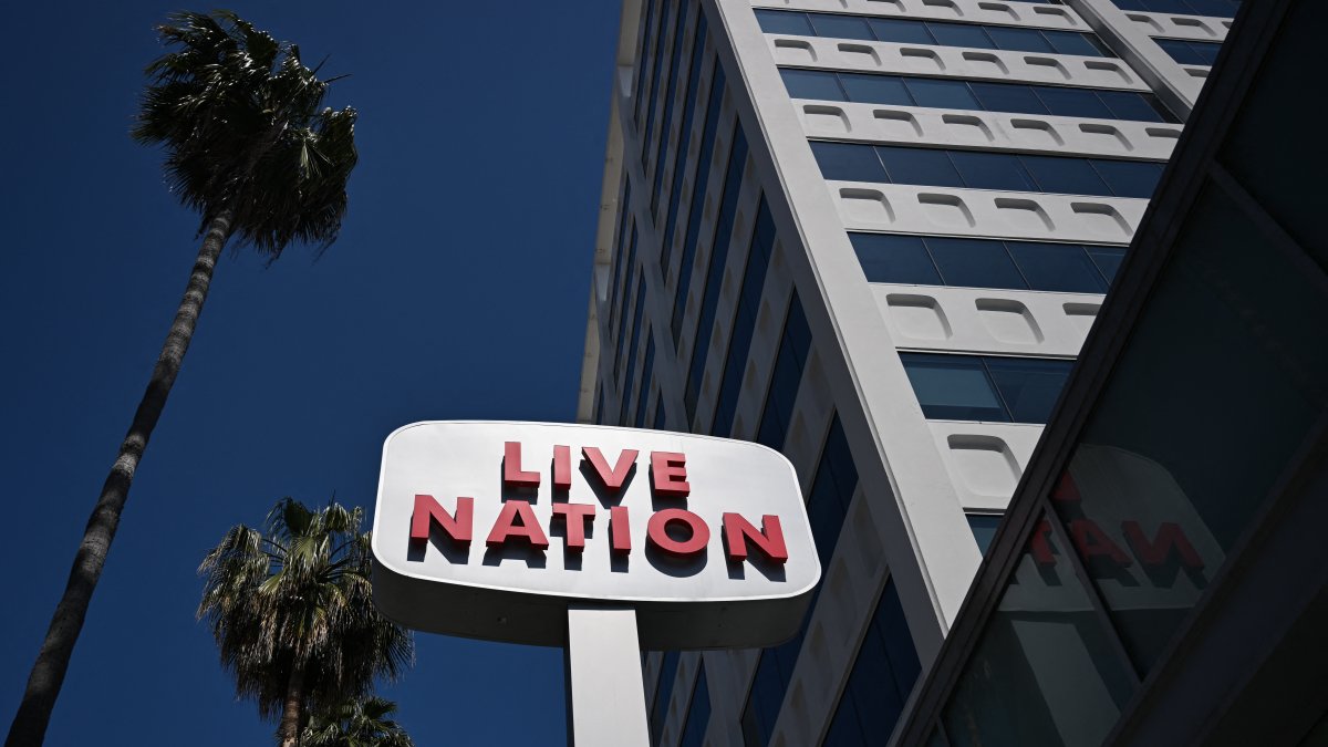 Live Nation entertainment company logo.