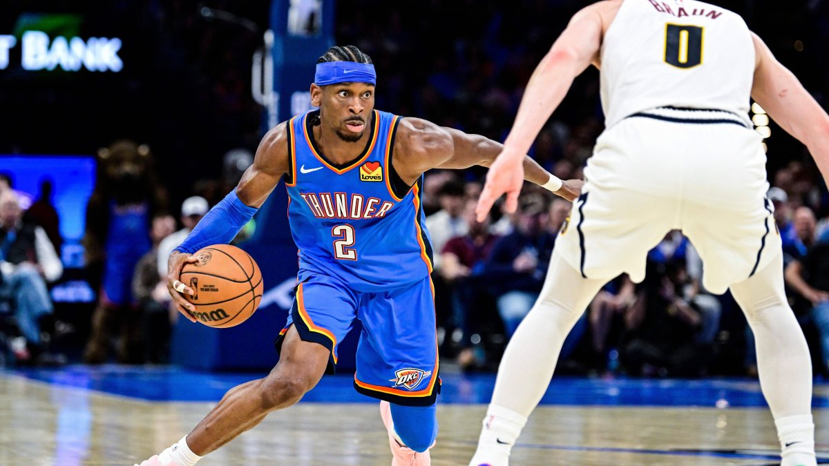 Shai Gilgeous-Alexander, against the Denver Nuggets