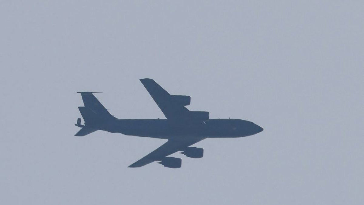 Un avión Boeing KC-135