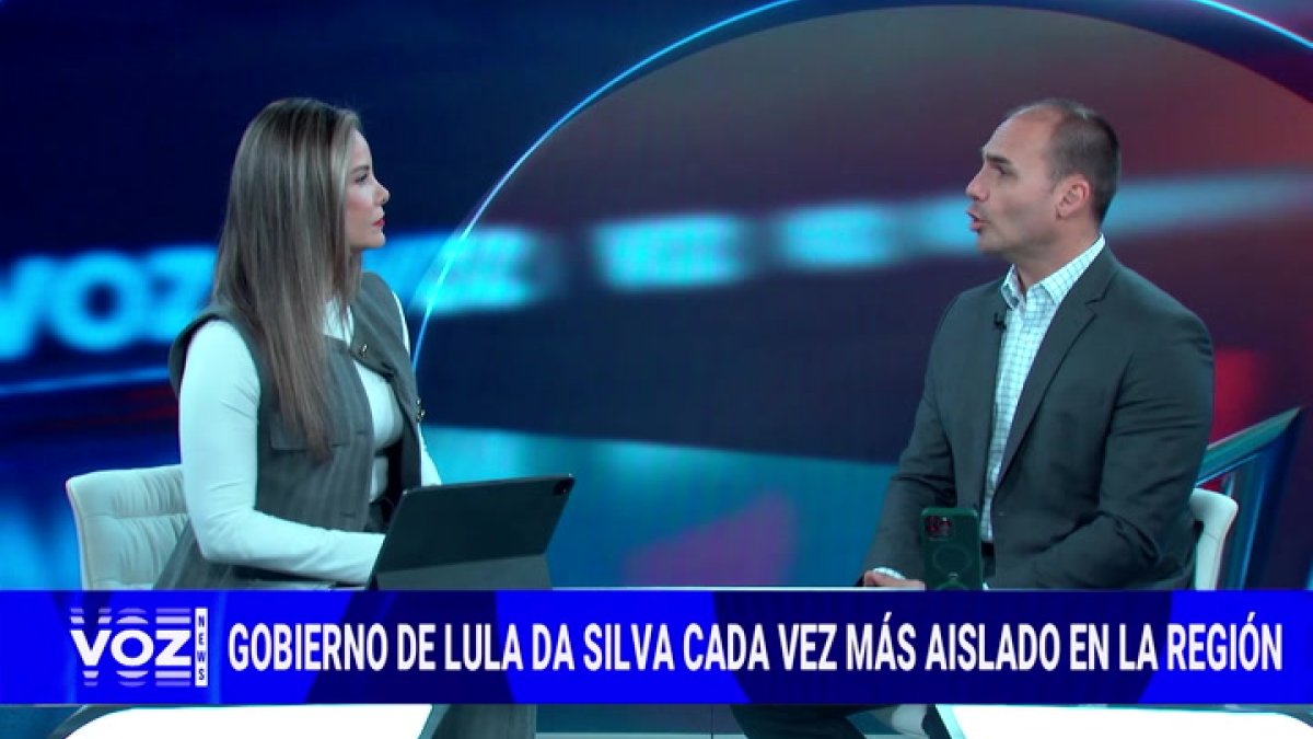 Eduardo Bolsonaro in Voz News.