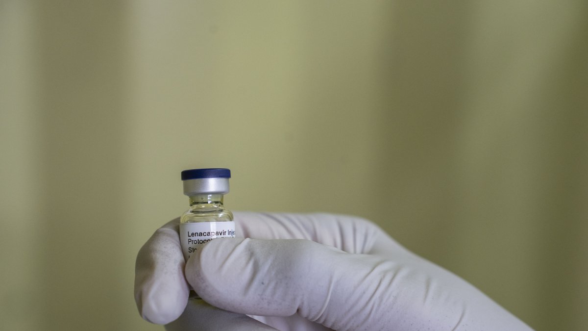 Image of medication to treat HIV (File).