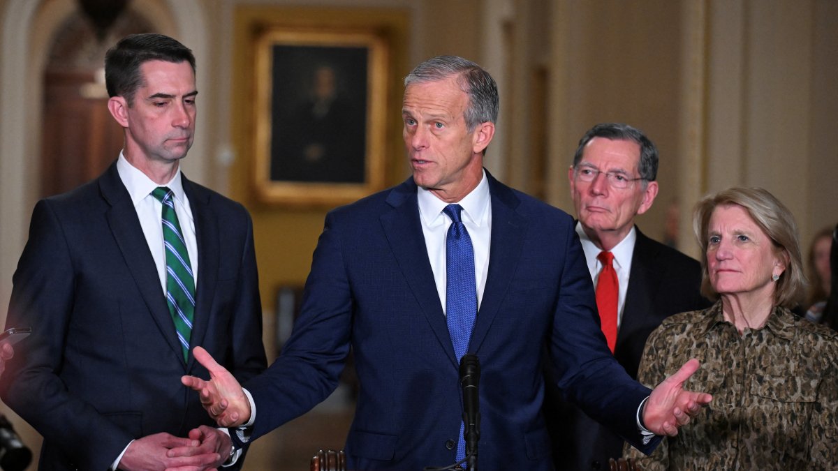 John Thune en Capitol Hill/ Roberto Schmidt