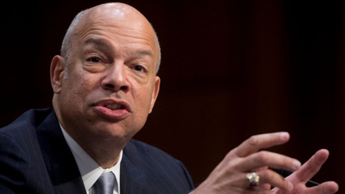 Former Homeland Security Secretary Jeh Johnson.