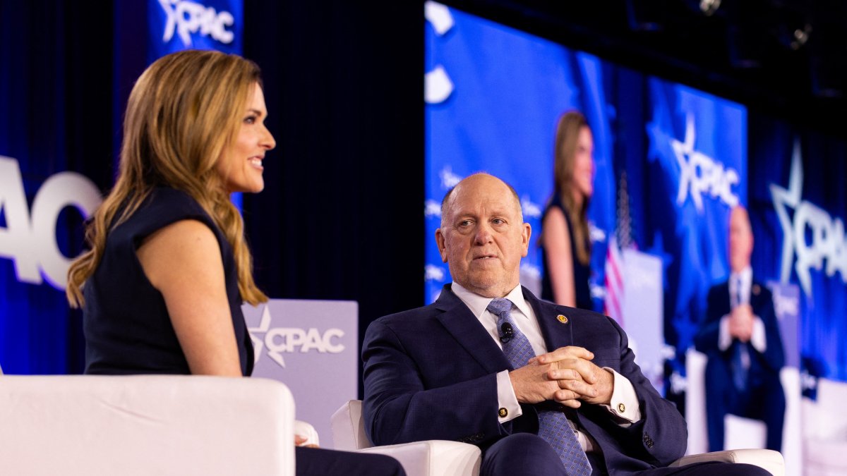 Tom Homan at CPAC 2026.