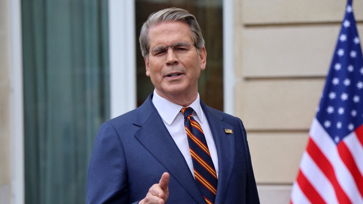 Scott Bessent en París/ Ludovic Martin