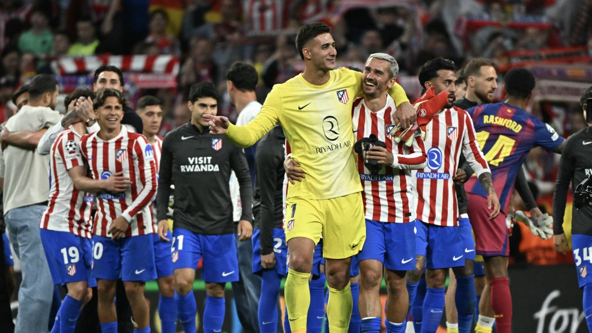 Atletico Madrid eliminated Barcelona.