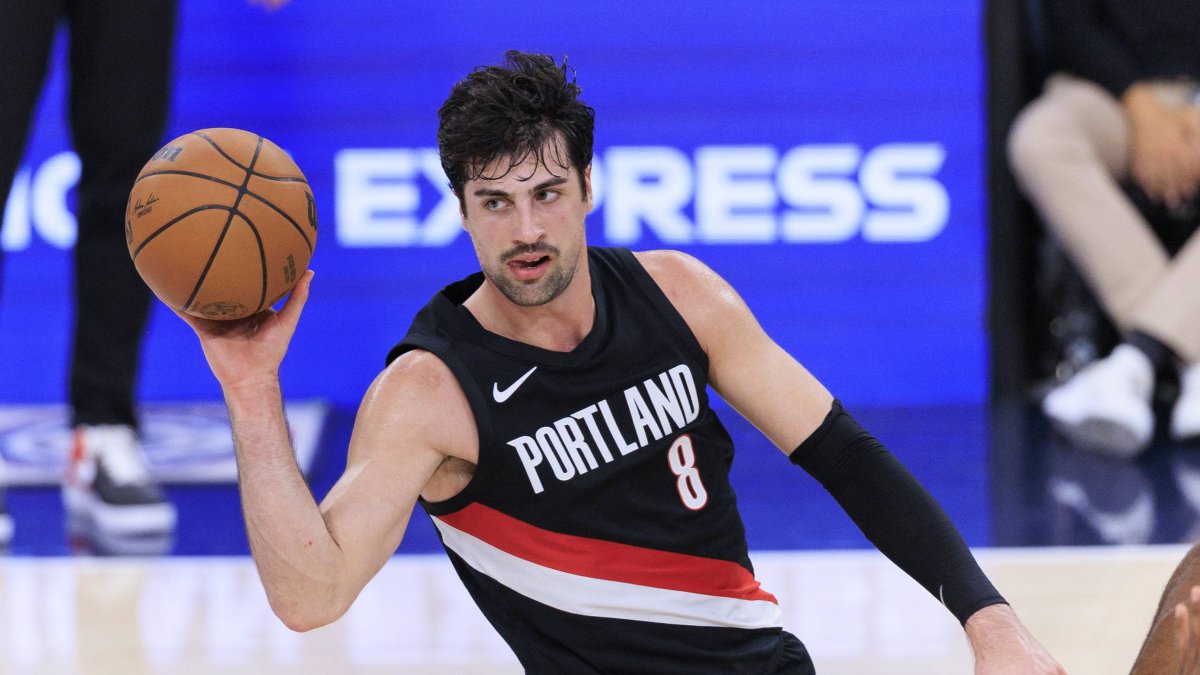 Deni Avdija, estrella de los Portland Trail Blazers. Imagen de archivo