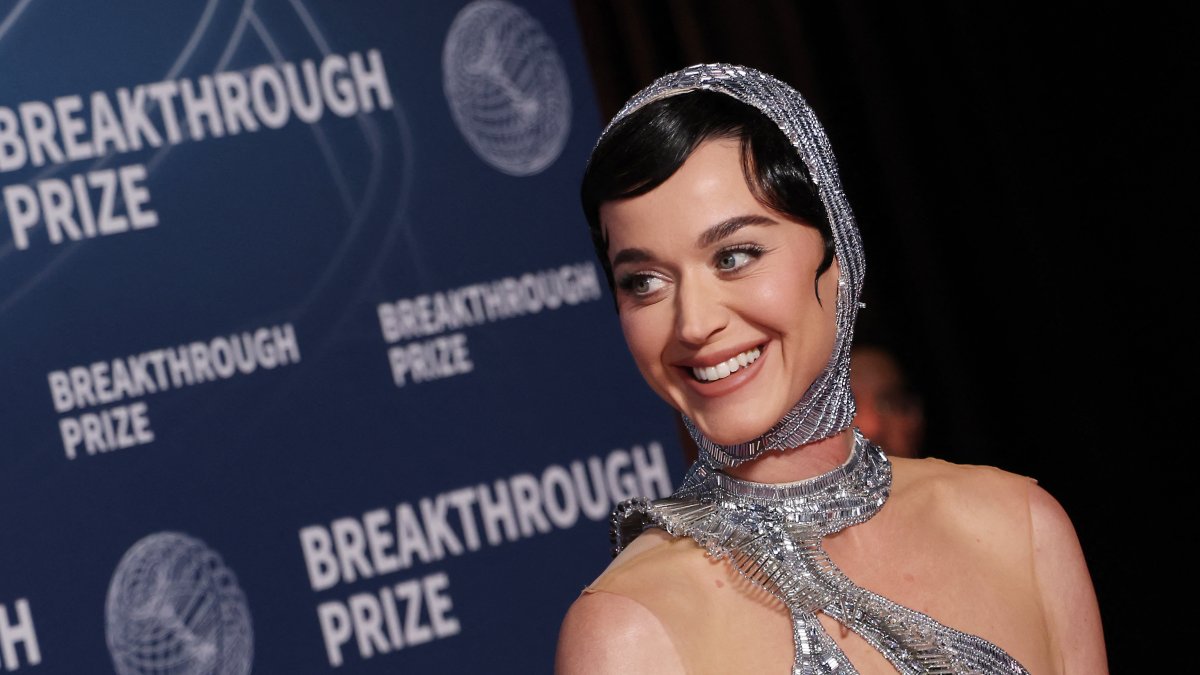 Katy Perry, durante una gala en 2025