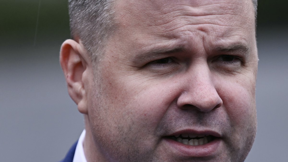 Bill Pulte at the White House/ Brendan Smialowski.