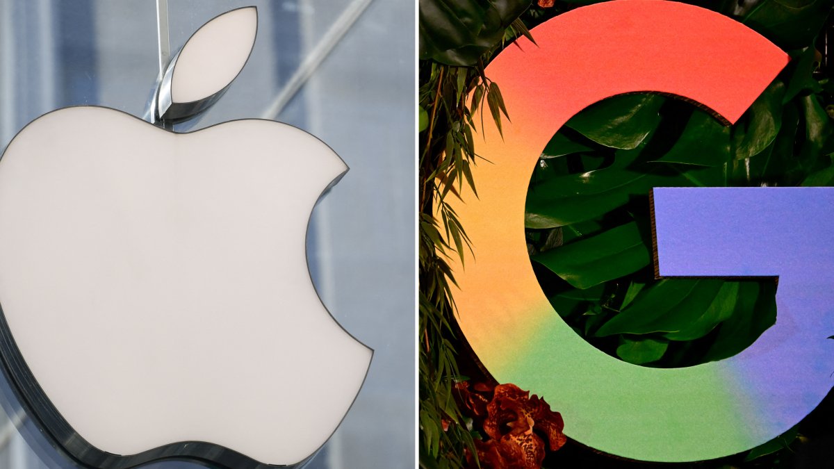 Logos de Apple y Google