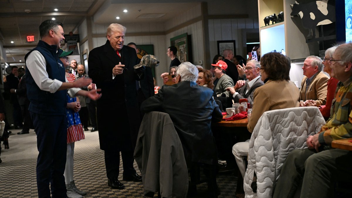 Donald Trump en Iowa/ Brendan Smialowski