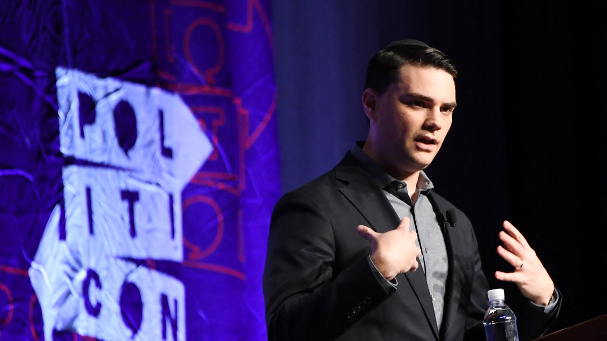 Conservative commentator Ben Shapiro