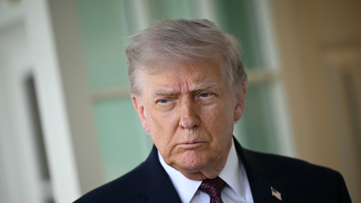 Donald Trump at the White House/ Brendan Smialowski.