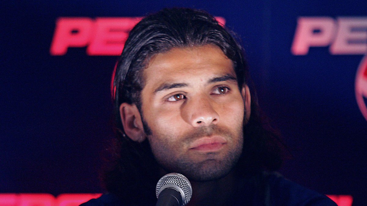 El exfutbolista mexicano Rafa Márquez, en 2005. Imagen de archivo