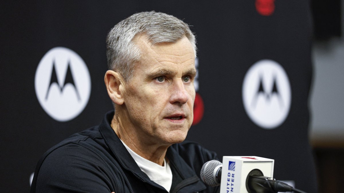 Billy Donovan during a press appearance. September 2025