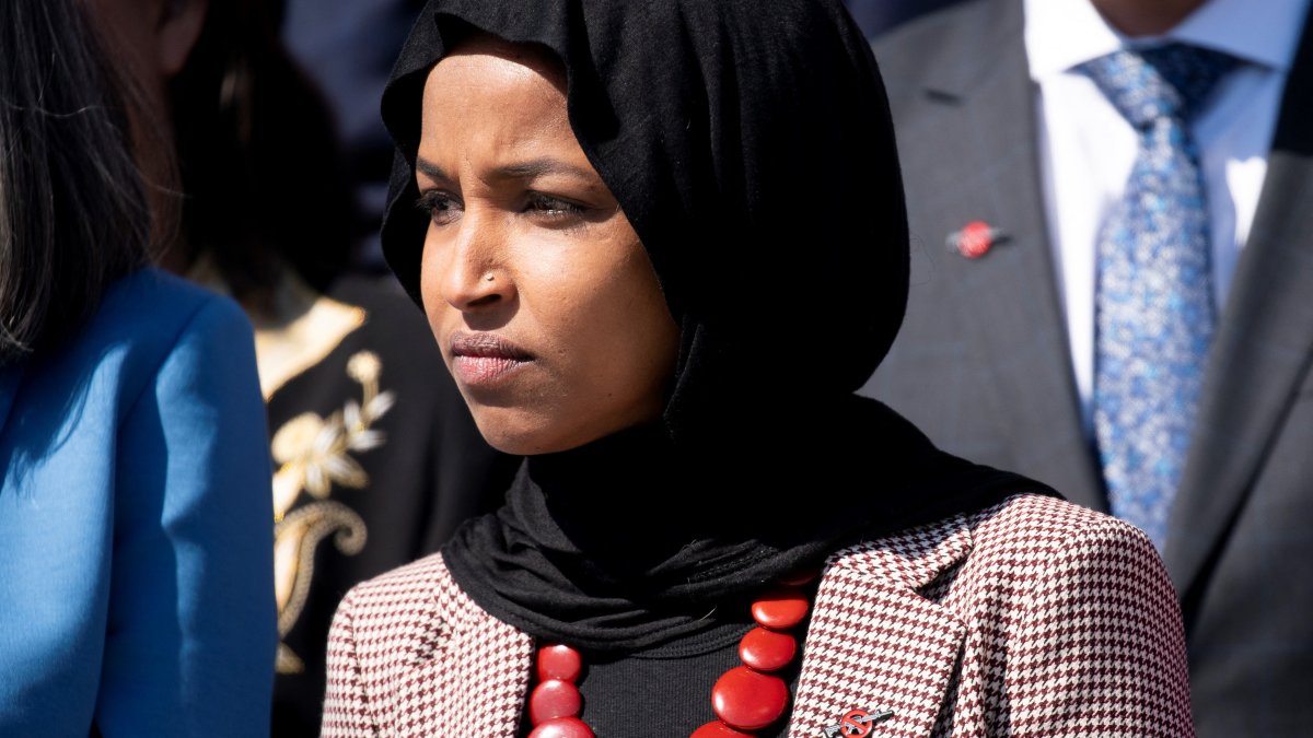 La representante demócrata Ilhan Omar