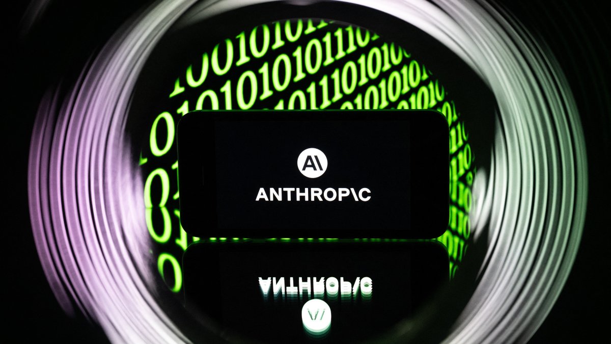 Logo de Anthropic. Imagen de archivo