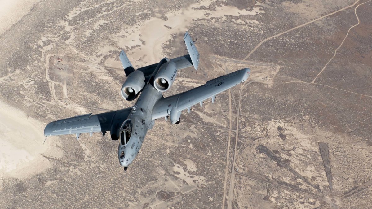 Un A-10 Thunderbolt - Imagen de Archivo