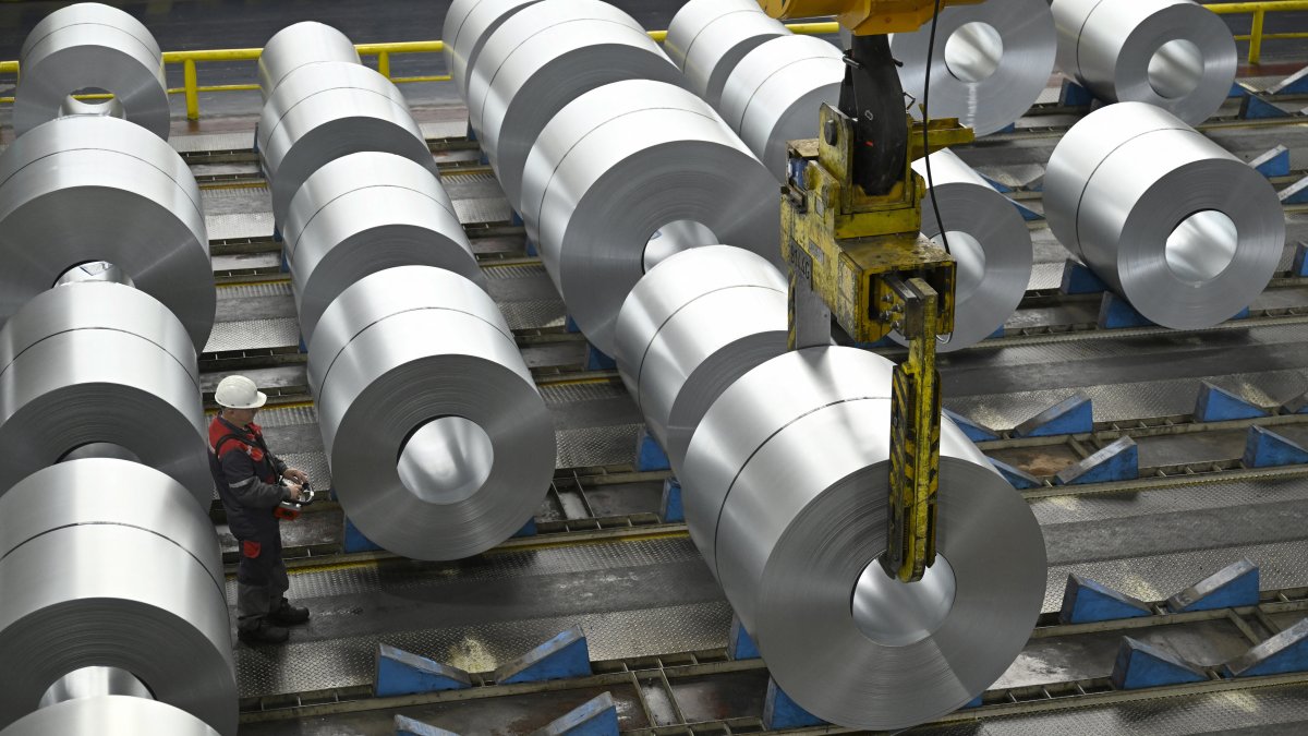 Metallurgical industry in Germany. File image