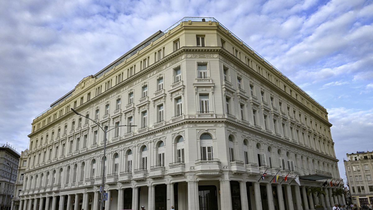 View of the Gran Hotel Manzana Kempinski in Havana (File).