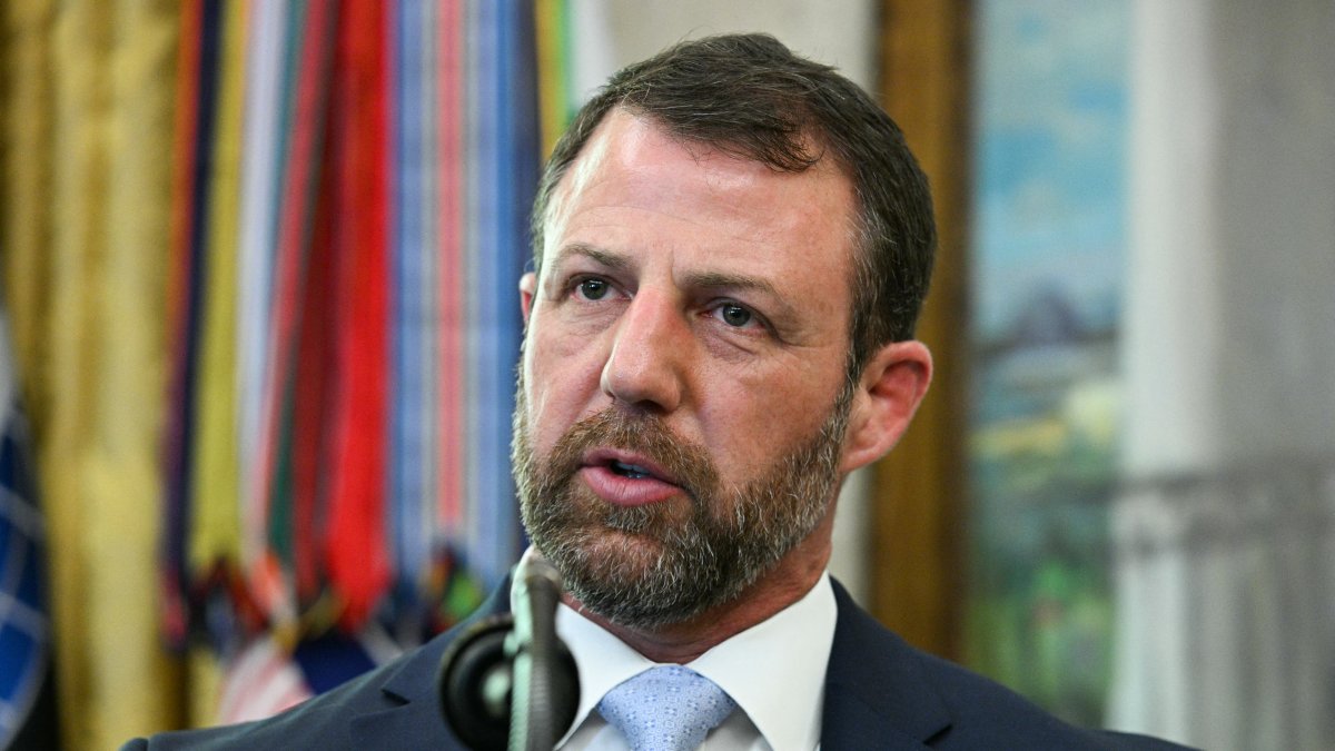 Markwayne Mullin en el Salón Oval/ Jim Watson