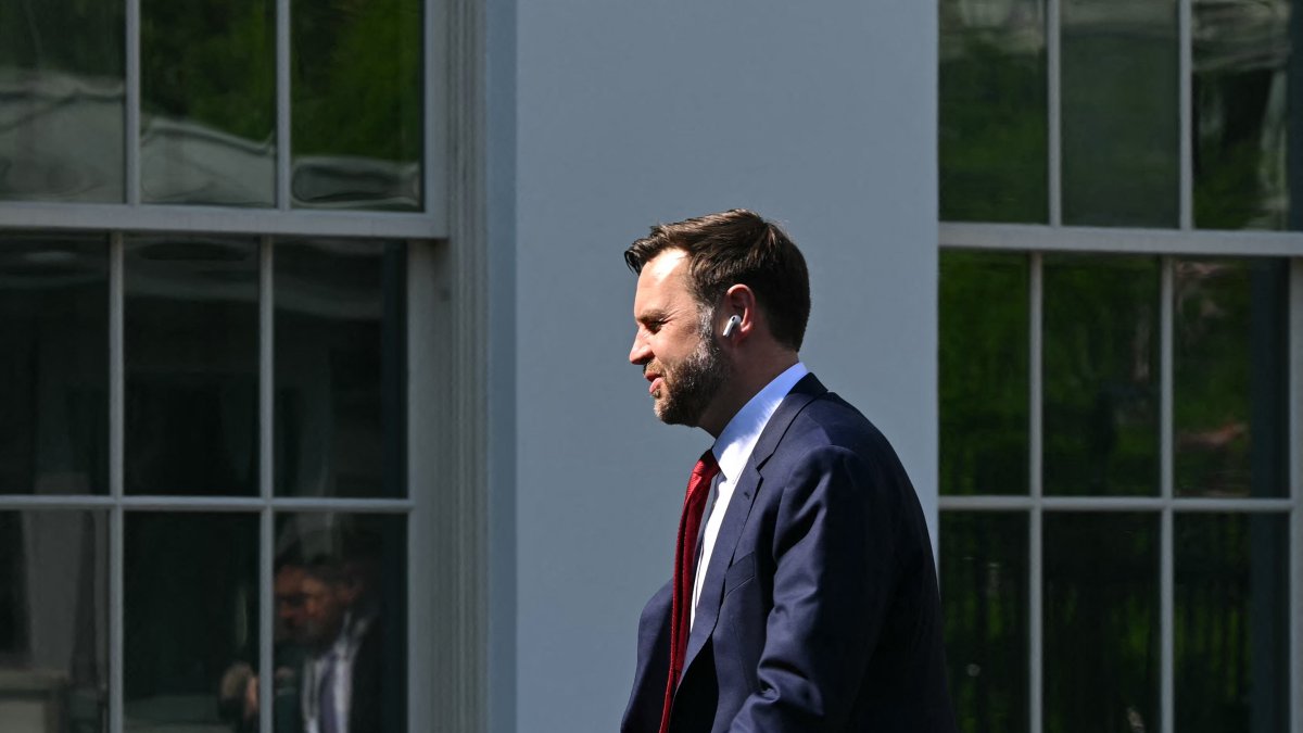 JD Vance at the White House/ Mandel Ngan