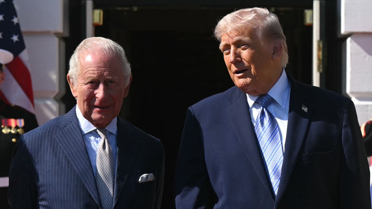 Donald Trump recibe al rey Carlos III en la Casa Blanca/ Saul Loeb