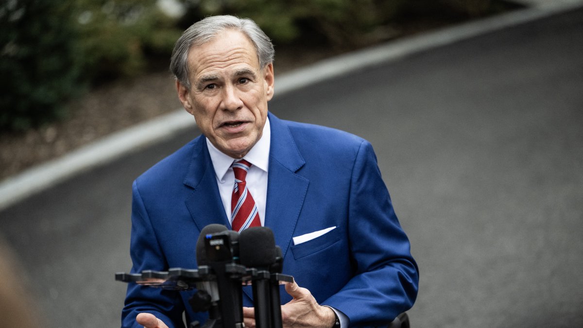 Texas Governor Greg Abbott during an appearance. July 2025