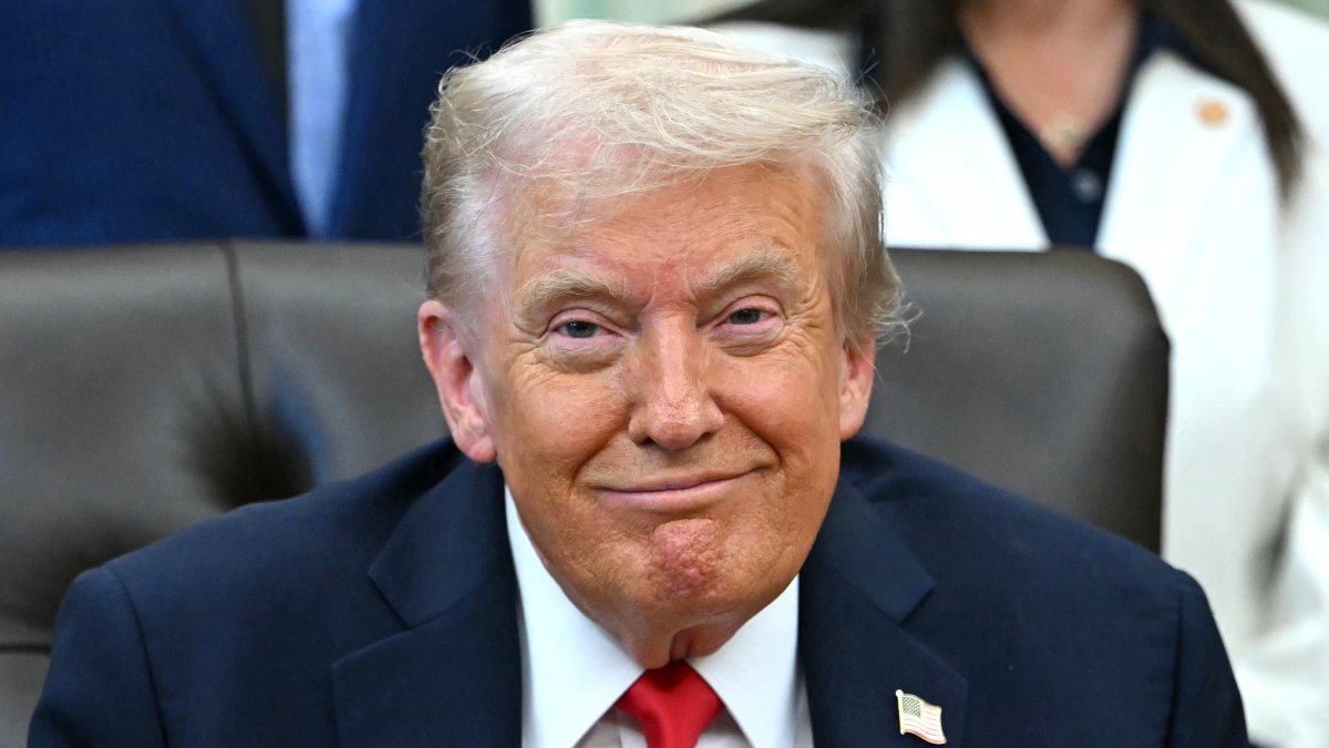 Donald Trump en el Salón Oval/ Andrew Caballero- Reynolds