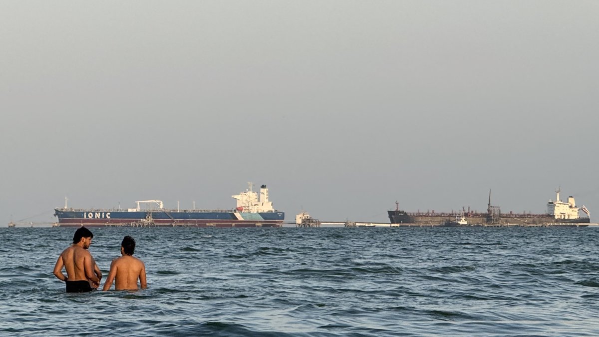 Tanqueros venezolanos en el Lago de Maracaibo, en marzo de 2026.