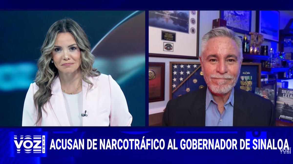 Jesús Romero in an interview with VOZ