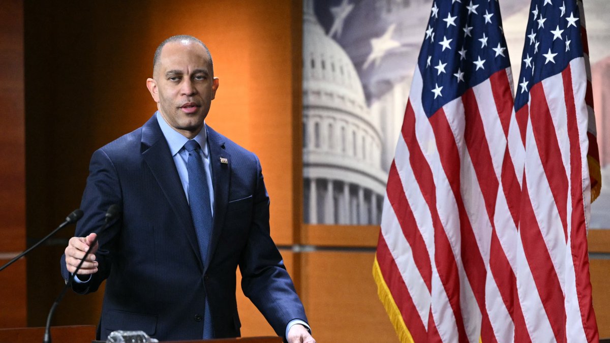 Hakeem Jeffries on Capitol Hill/ Mandel Ngan.
