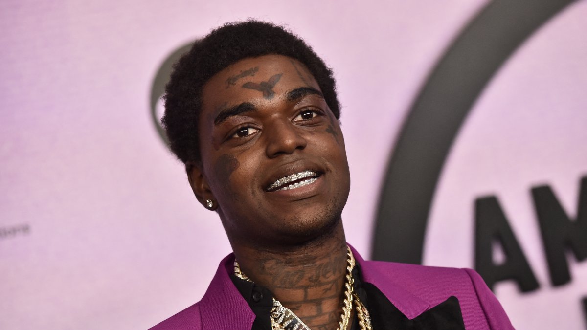 El rapero Kodak Black, durante una gala en 2022