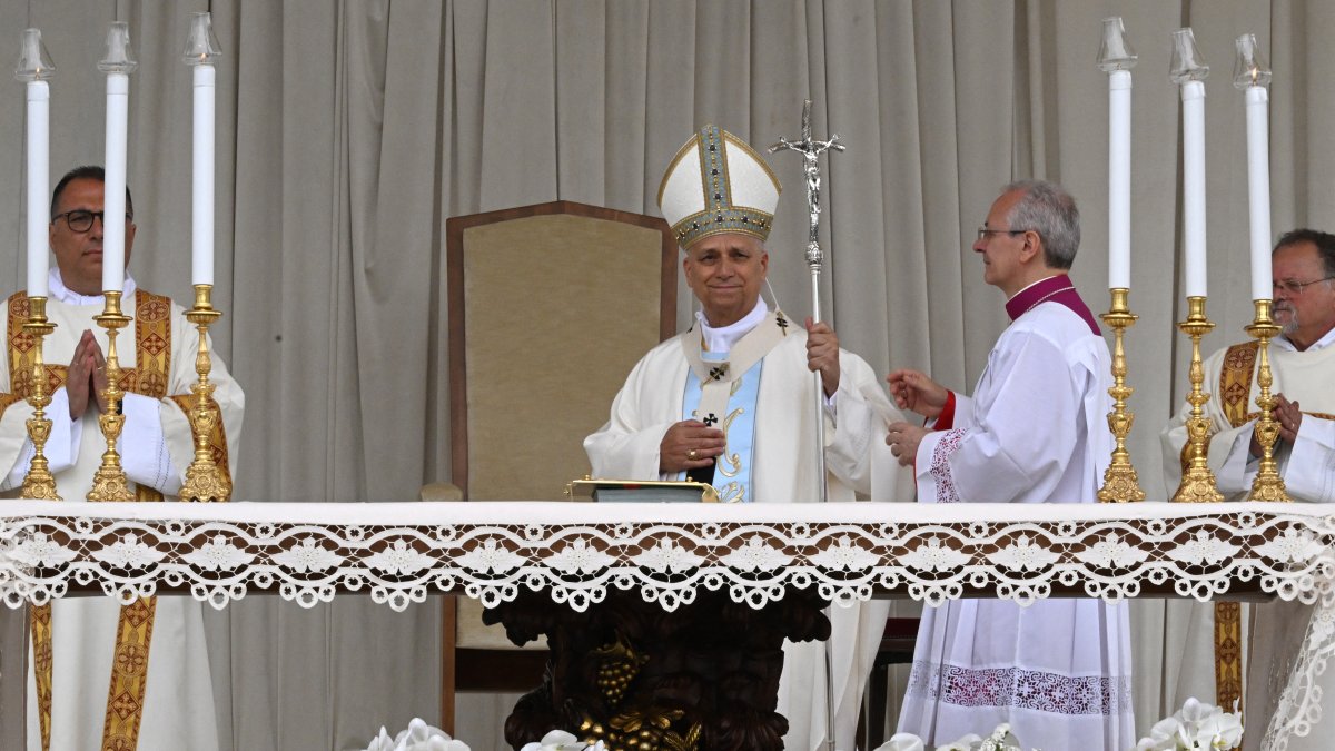 El Papa León XIV en Pompeya