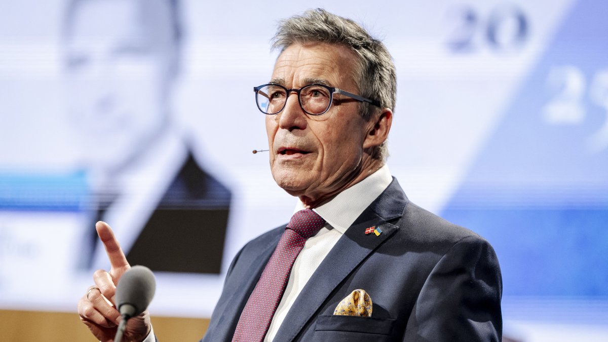 Former NATO Secretary General Anders Fogh Rasmussen in 2025