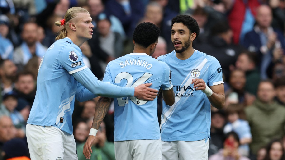 El Manchester City derrotó al Brentford.