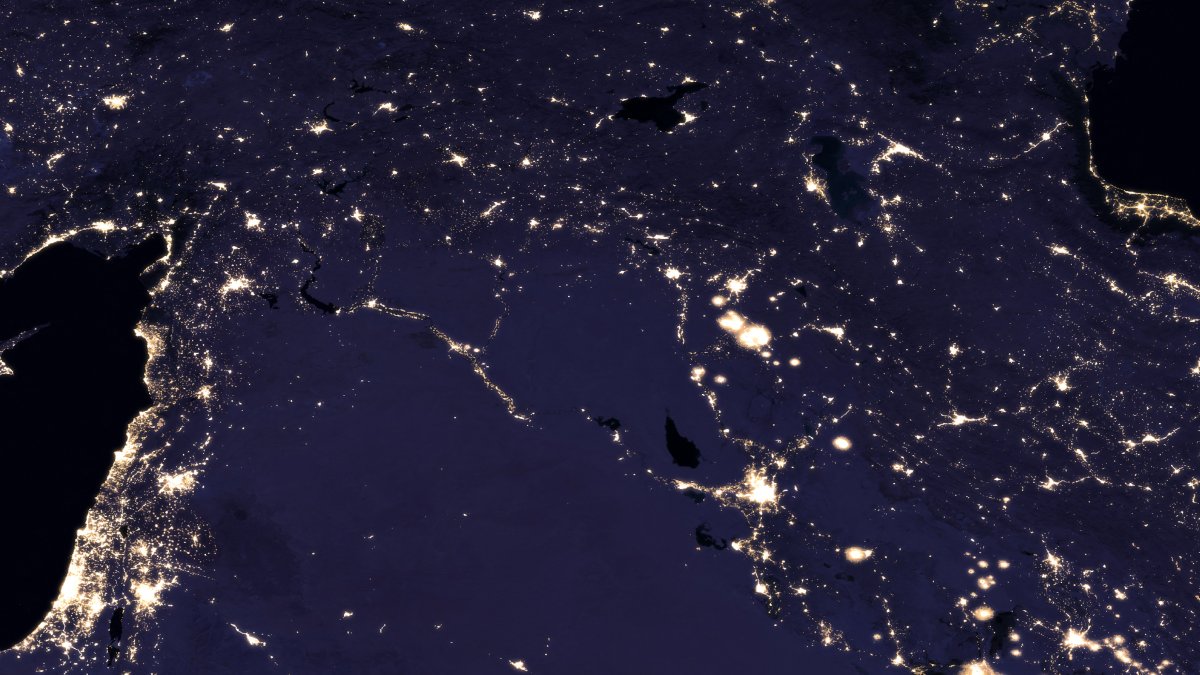 This handout composite satellite image courtesy of NASA Earth Observatory (Files)