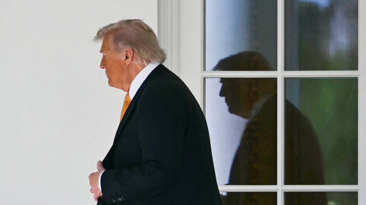 Donald Trump at the White House/ Kent Nishimura