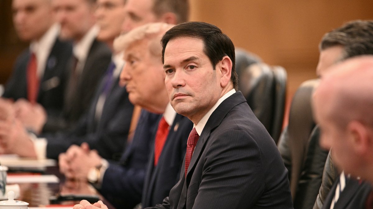 Marco Rubio during his visit to China.