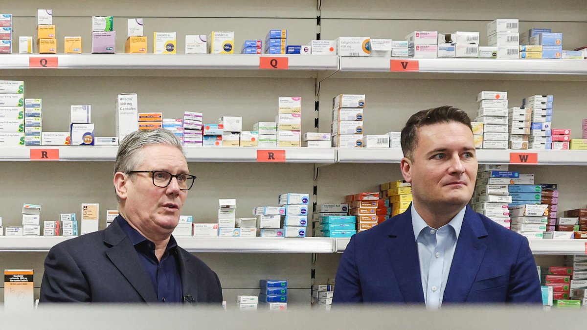 Keir Starmer y Wes Streeting. Enero de 2026