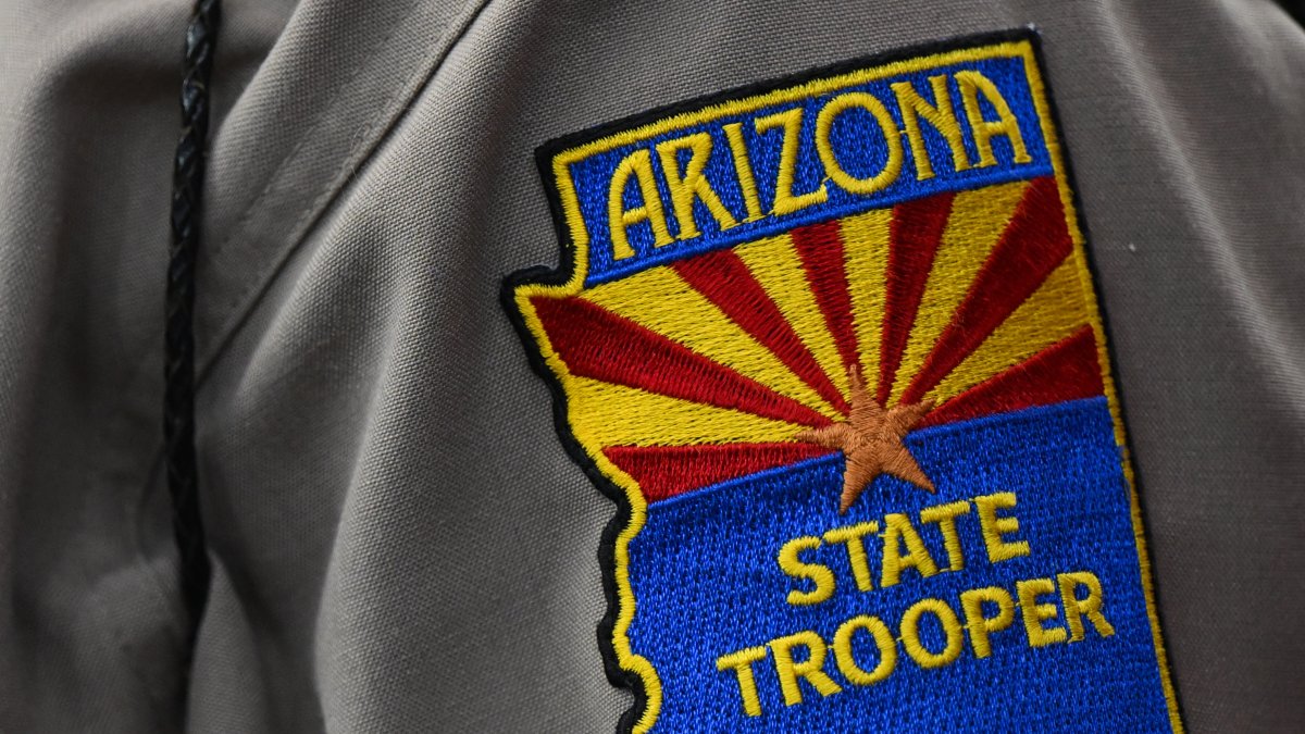 Arizona State Police officer, file image/ Patrick T. Fallon.